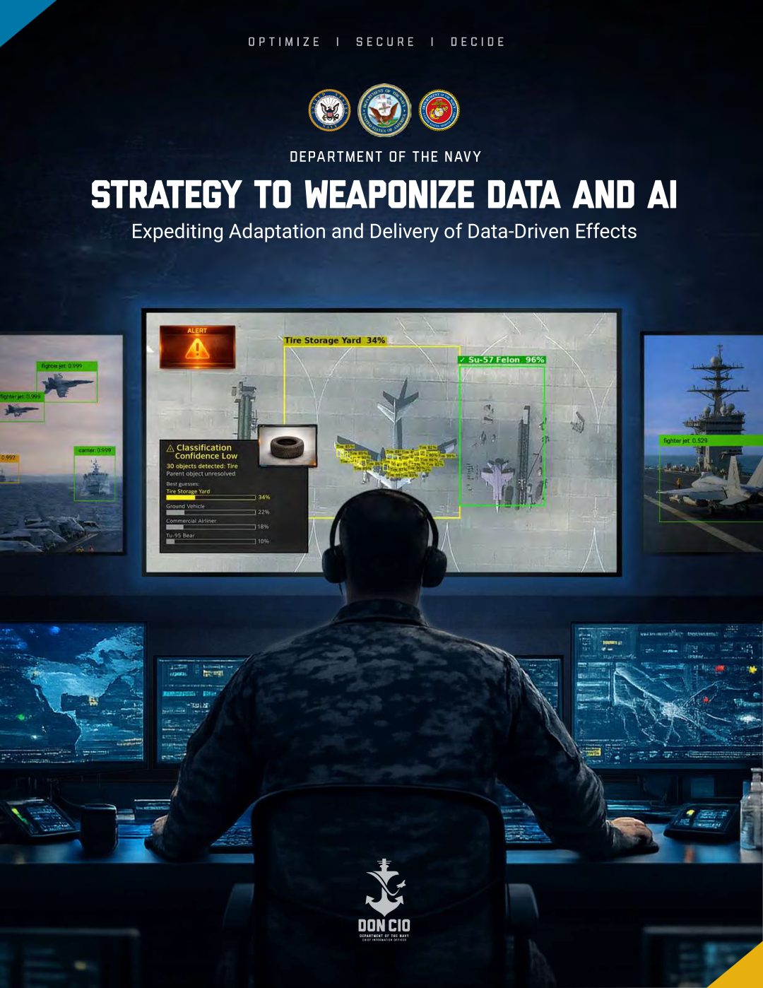 Cover of the Data and Artificial Intelligence Weaponization Strategy
